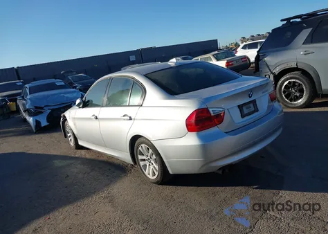 2007 BMW 328I from USA, damaged, VIN WBAVA37527NL17598